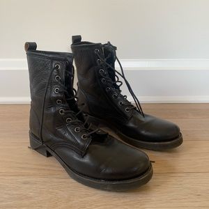 Frye Veronica Combat Boots